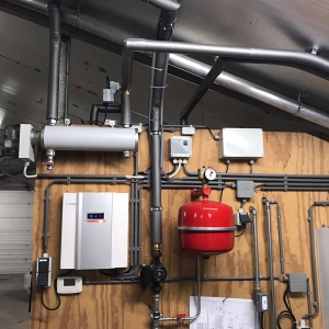 Warmtepomp installatie bijgebouw Nijkerk