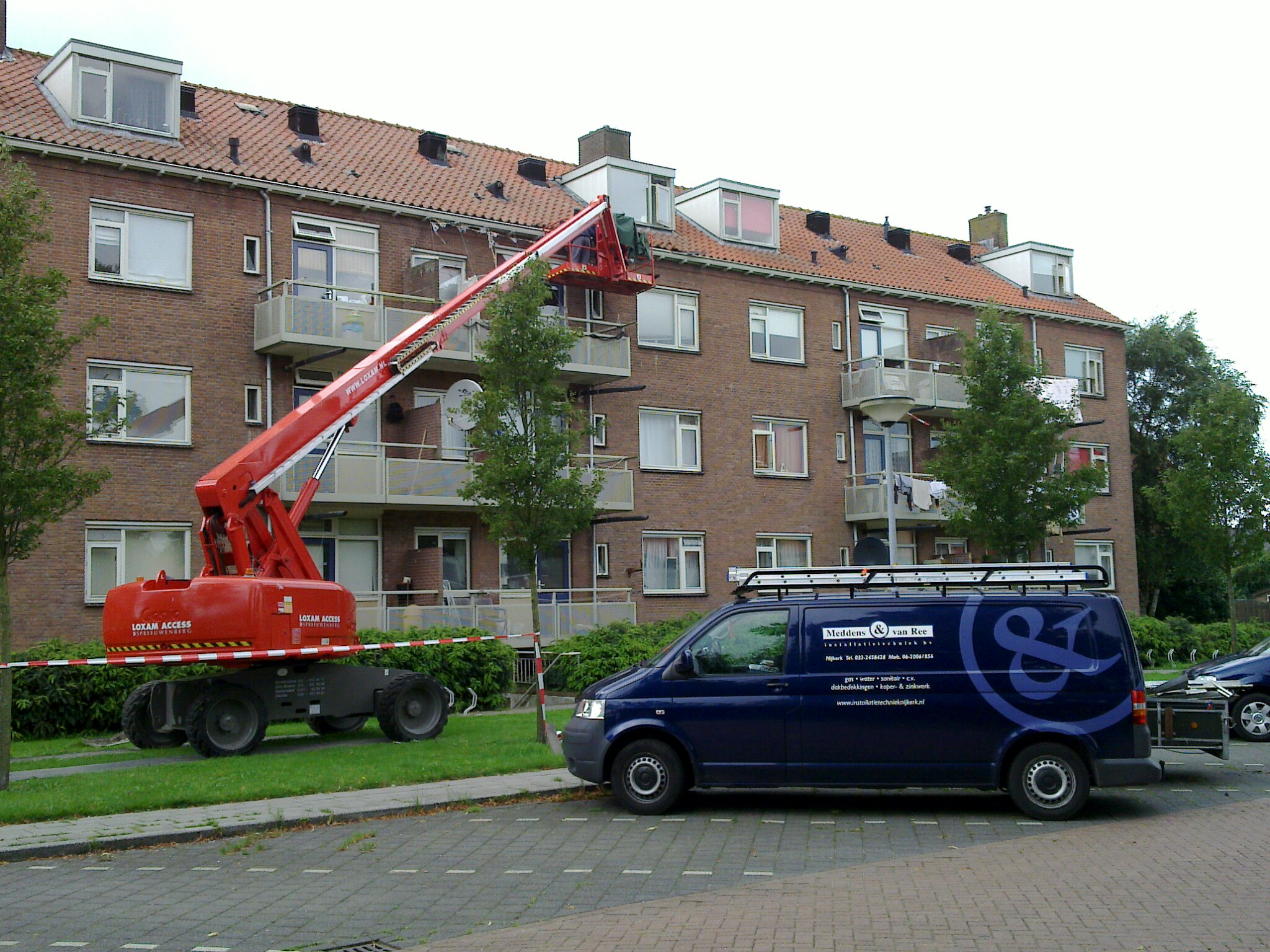 wsn woning stichting nijkerk goten zink vervangen